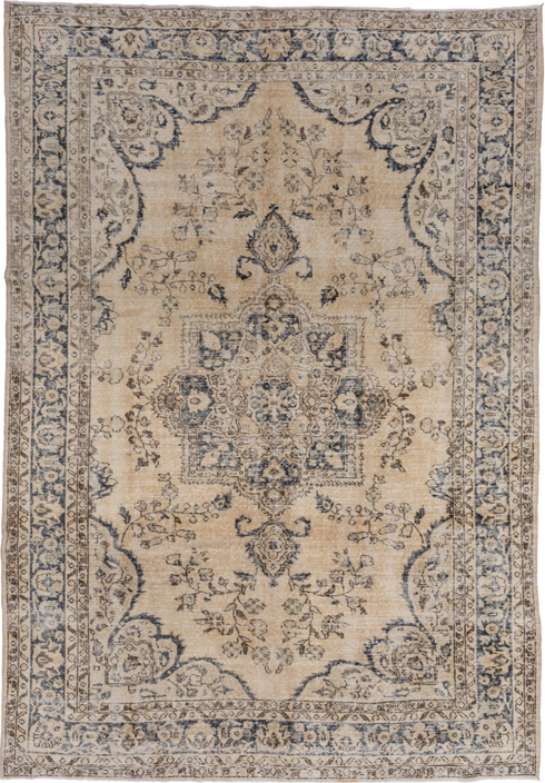 Vintage Oushak Area Rug (7' x 10')